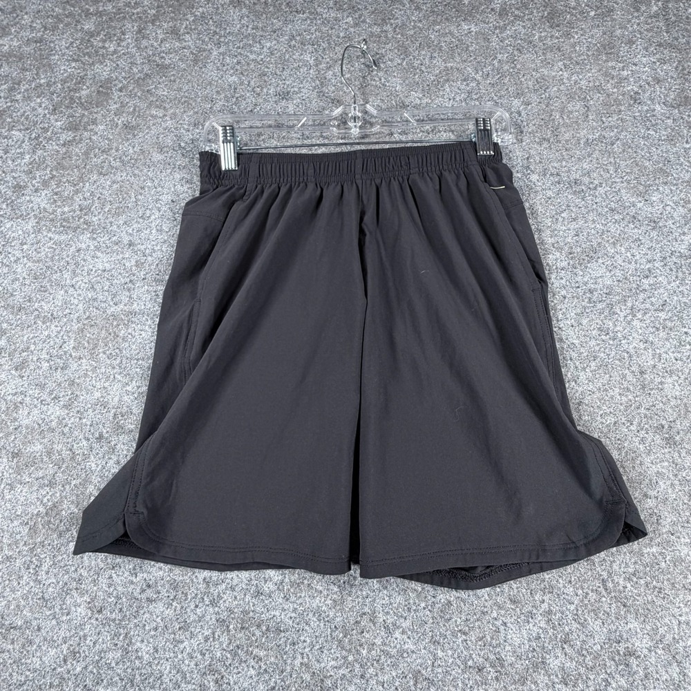 All In Motion Athletic Shorts Girls L(10/12) Black Stretch Elastic Waist Running